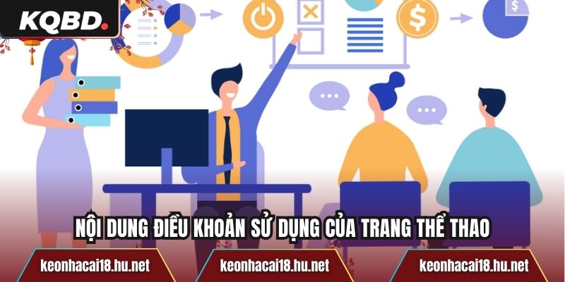 Nội dung điều khoản sử dụng của trang thể thao